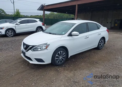 2016 Nissan Sentra Sv z USA, uszkodzony, nr VIN 3N1AB7AP3GY334741